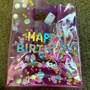 Bath and Body Works birthday bag